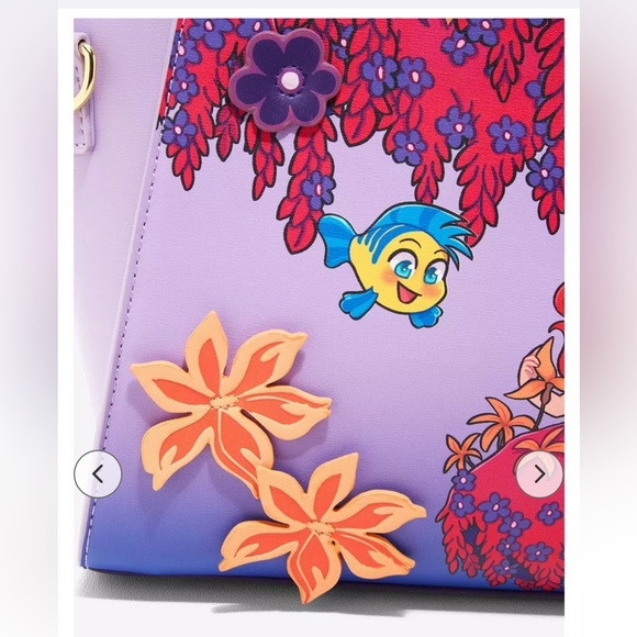 Little mermaid, handbag, and wallet - Picture 4 of 9